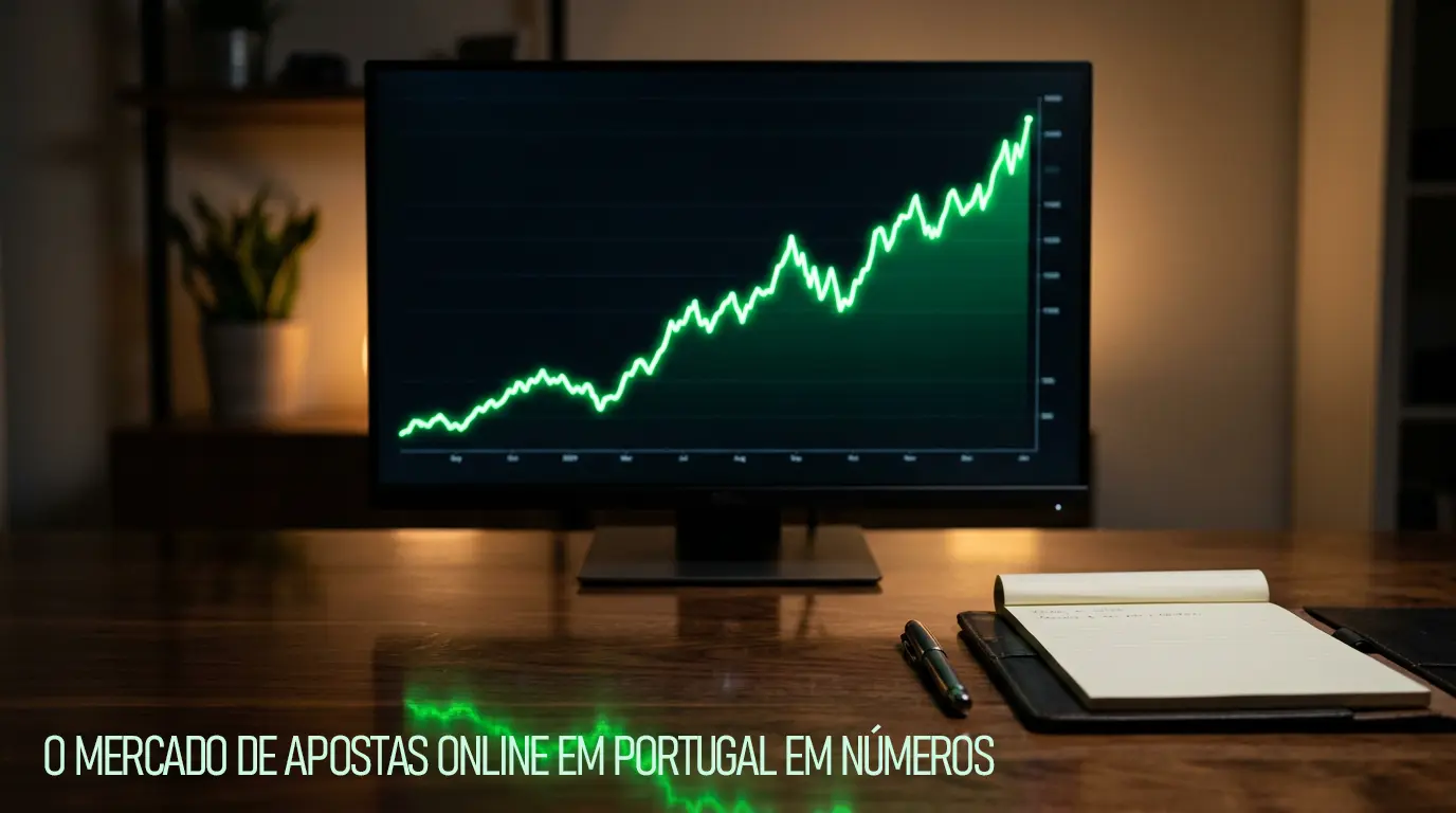 Números do mercado de apostas online em Portugal